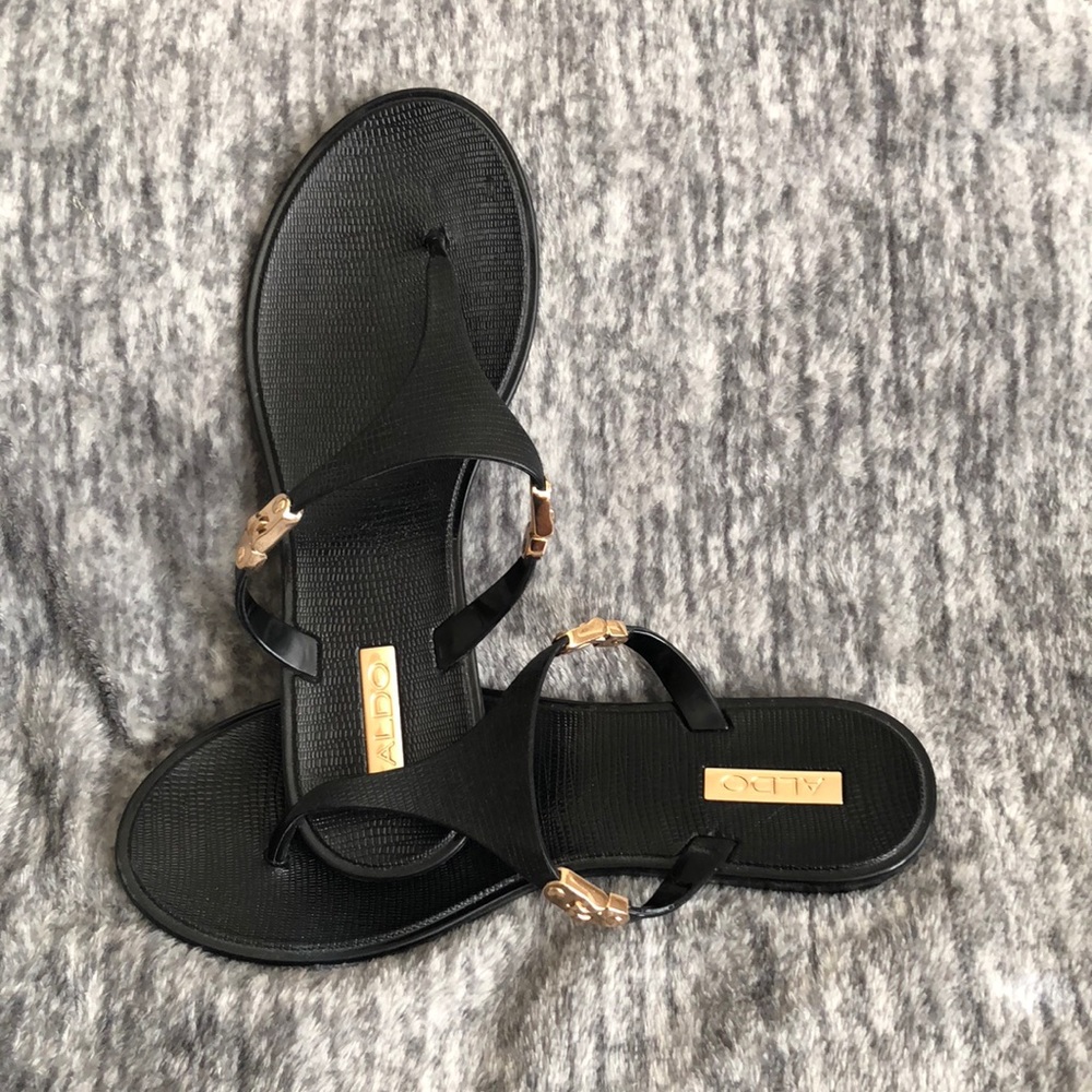 Black Aldo sandals